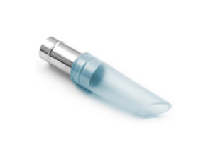 Terminal inox silicona cortado