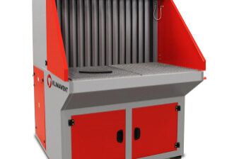 Mesa de aspiración para humos y polvo Klimawent