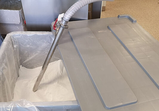 Nueva sonda de aspiración para sumergir en materia prima