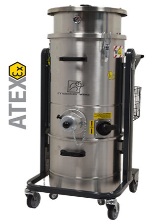 aspirador atex alimentado por aire comprimido