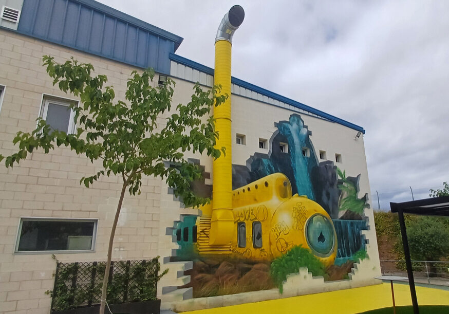 extracción industrial como expresión artística